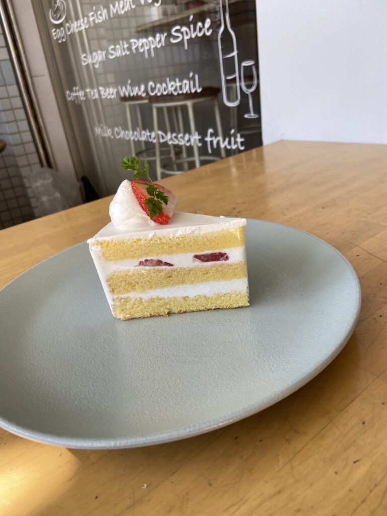 写真：カフェメニュー