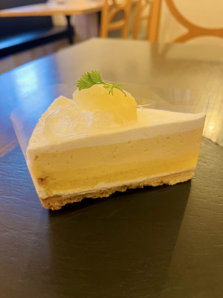 写真：カフェメニュー