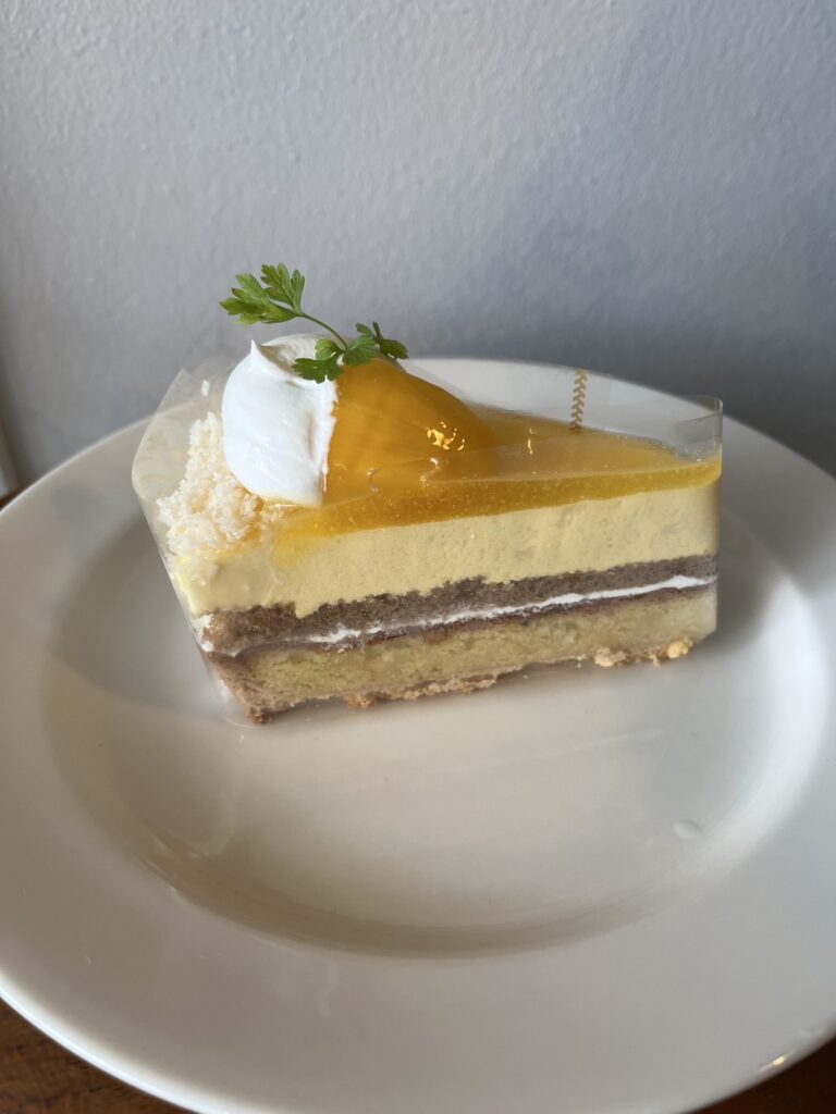 写真：カフェメニュー