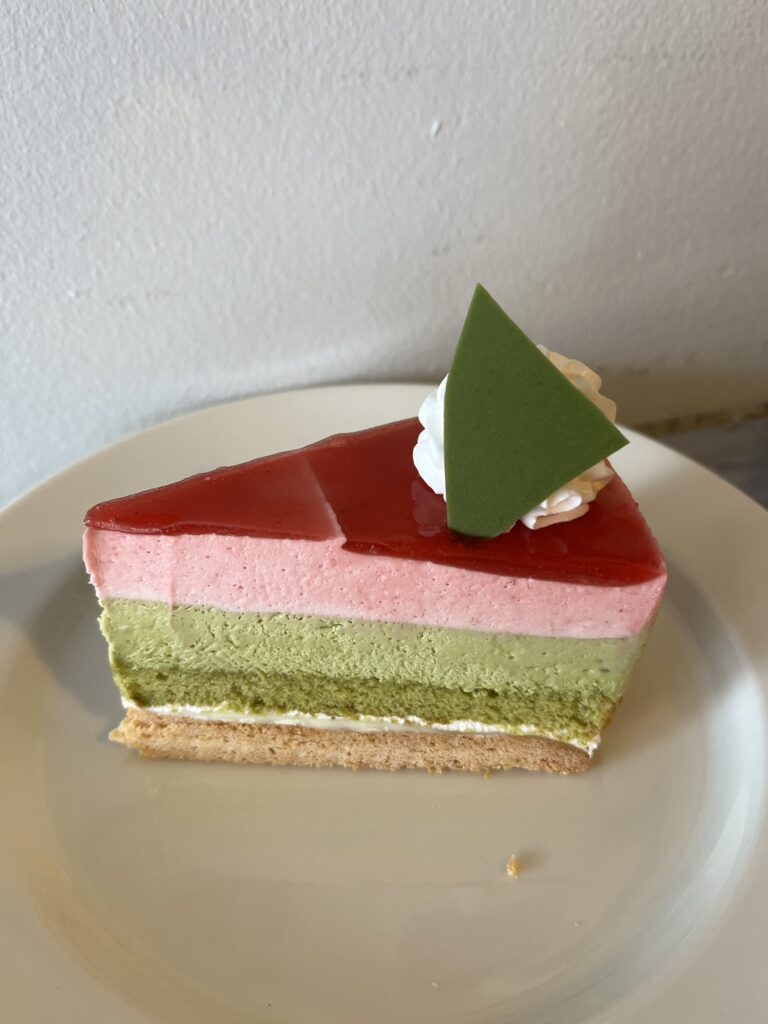 写真：カフェメニュー