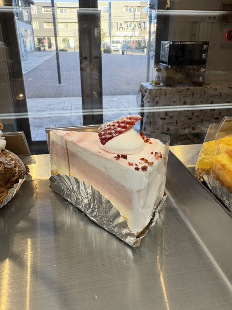 写真：カフェメニュー