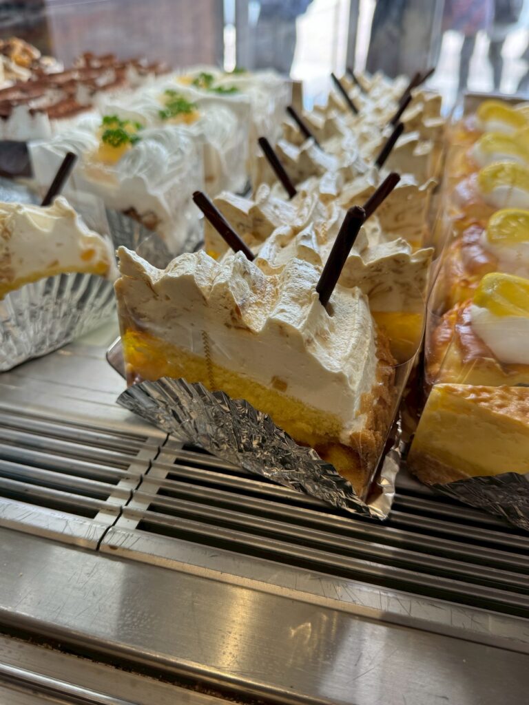 写真：カフェメニュー