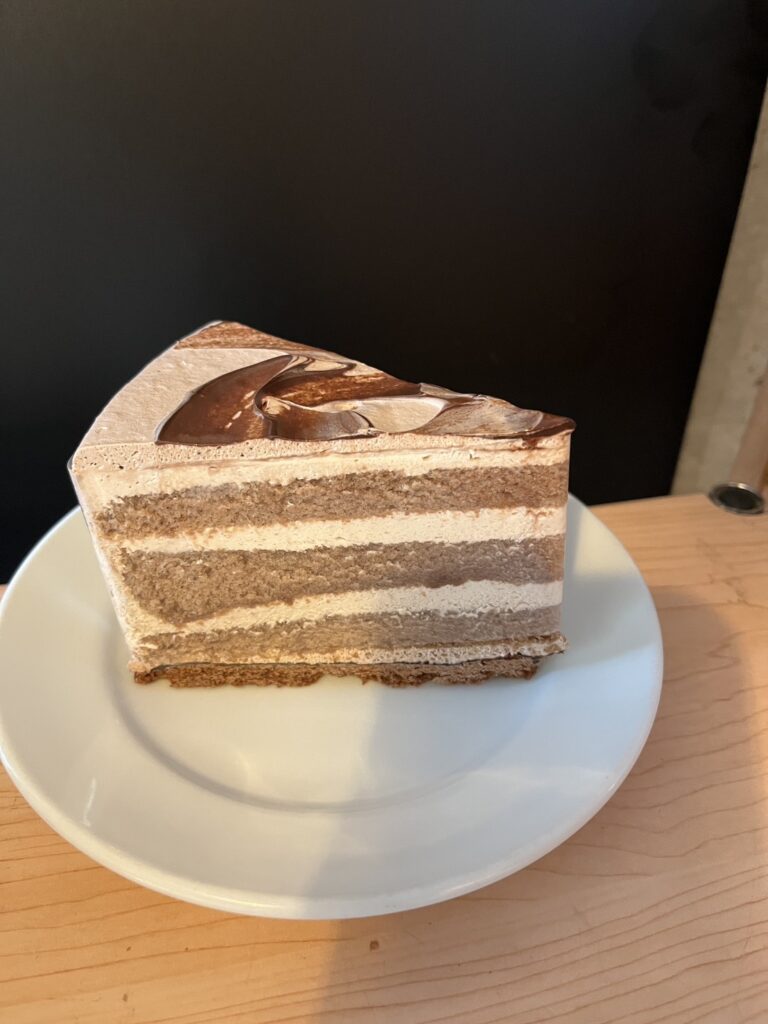 写真：カフェメニュー