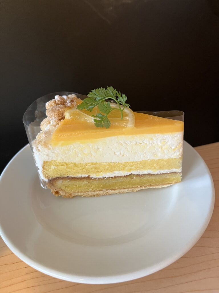 写真：カフェメニュー