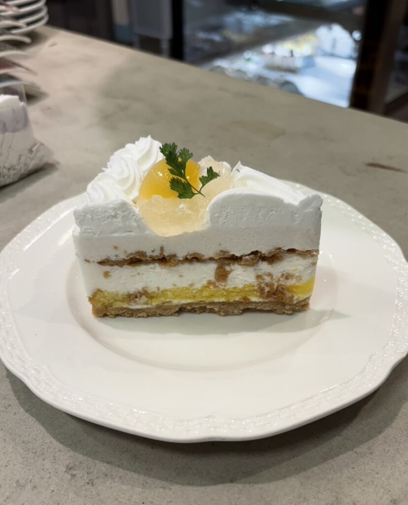 写真：カフェメニュー