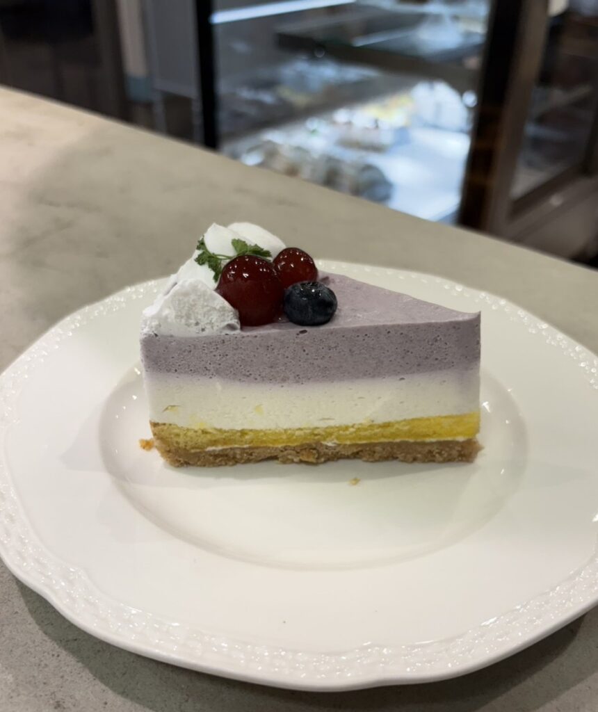 写真：カフェメニュー
