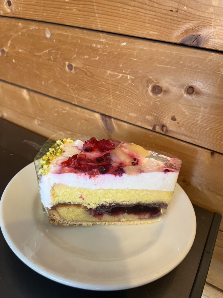 写真：カフェメニュー