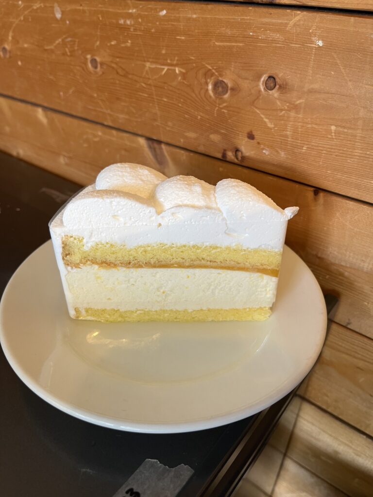 写真：カフェメニュー