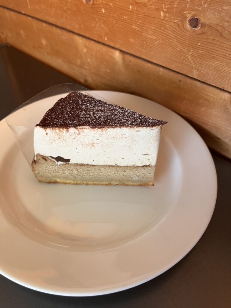 写真：カフェメニュー